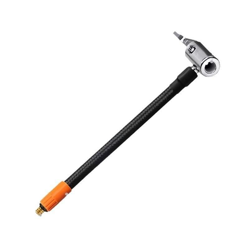 Flexible Hose Braided - 1 Stück geflochtener Reifenfüllschlauch, auslaufsicherer Anschluss,