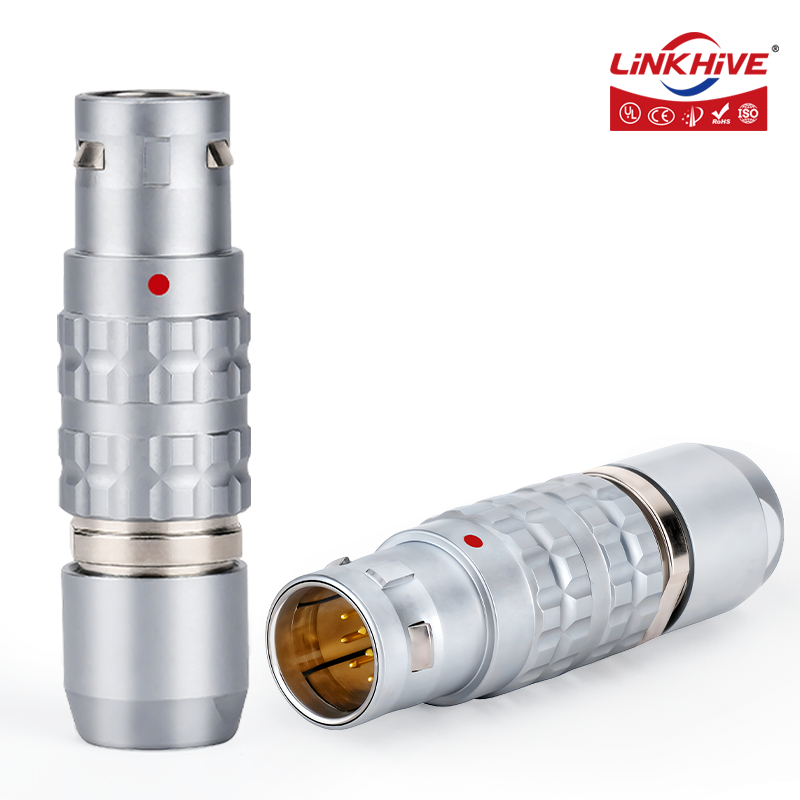 Push Fit Connector - Kompatibel mit LEMO FGG Rundsteckverbinder Stecker