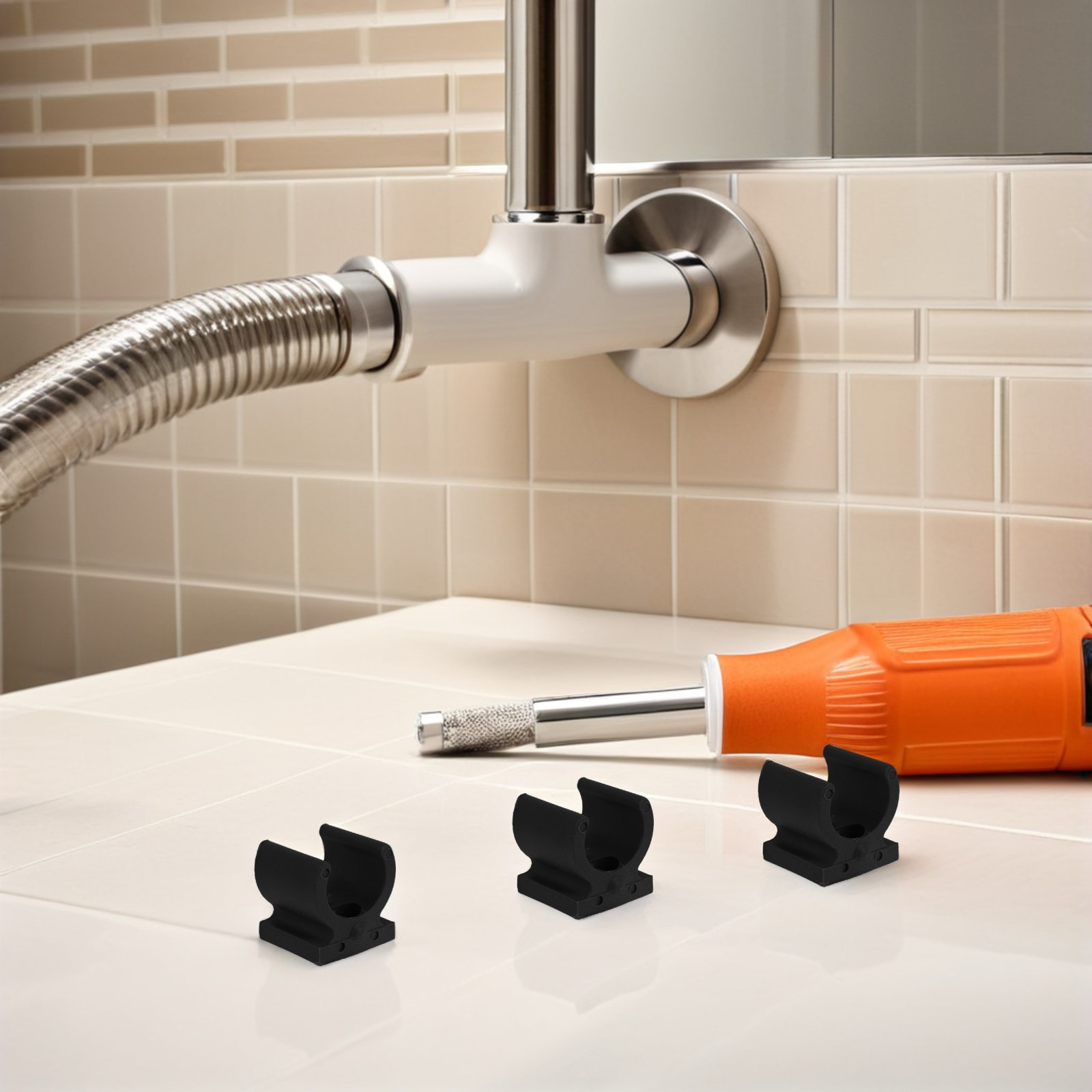 20 Stück Toilettenstuhl-Rohrkl – Plastic Pipe Clip Bewertung und Preis