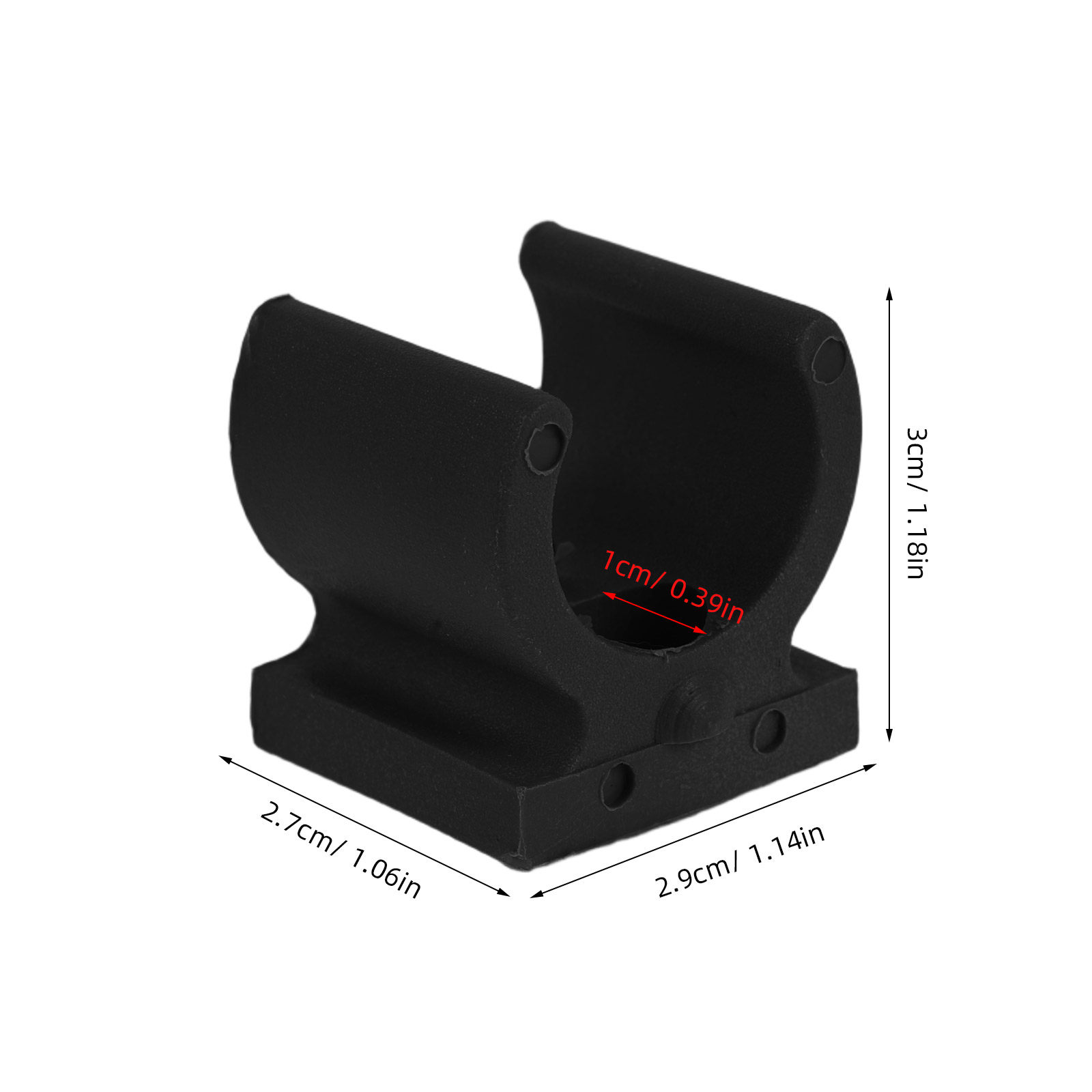 20 Stück Toilettenstuhl-Rohrkl – Plastic Pipe Clip Bewertung und Preis