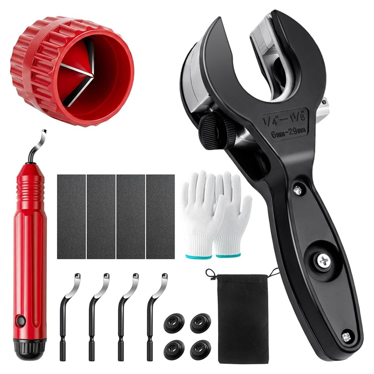 17-teiliges Ratschenrohrschnei – Pipe Cutter Ratchet Bewertung und Preis