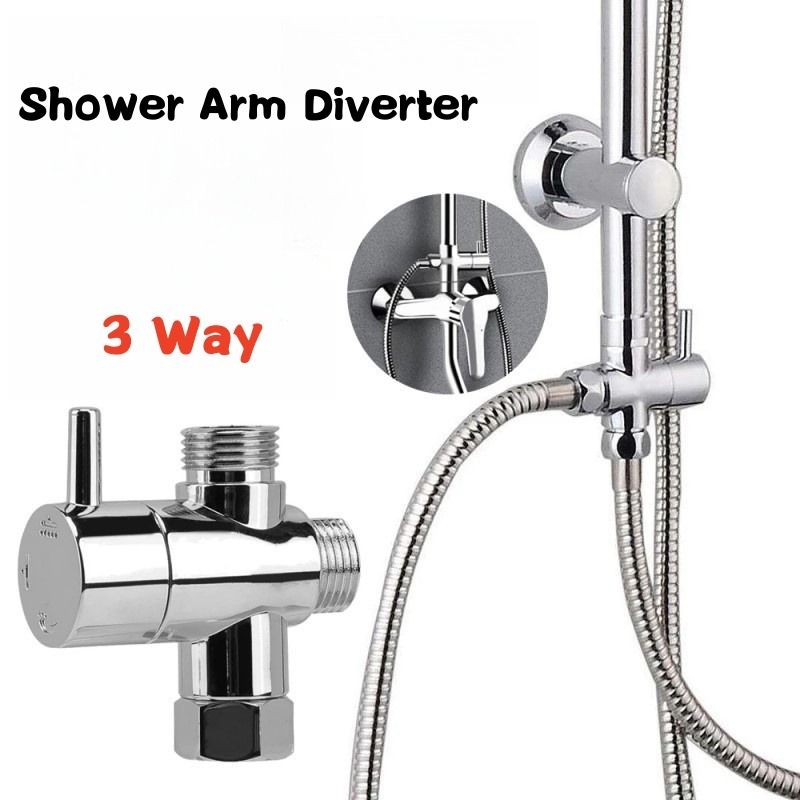 Messing Metall 3-Wege Duschkop – Shower Valve Cartridge Bewertung und Preis